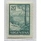 ARGENTINA 1959 GJ 1145B ESTAMPILLA NUEVA CON BISAGRA, GOMA TONALIZADA U$ 25